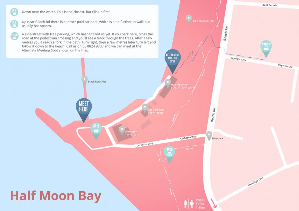 Map Half Moon Bay Beach 980x693 